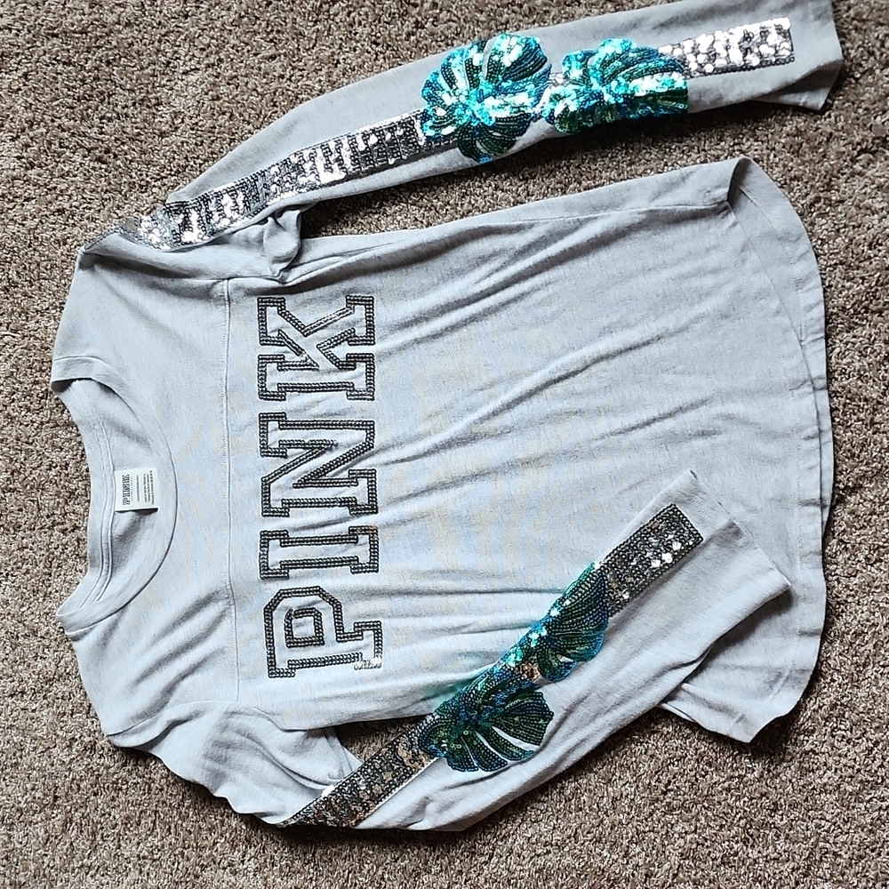 PINK sequined shirt